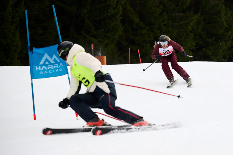 Carina Edlingerová se svým trasérem Alexem Paťavou.