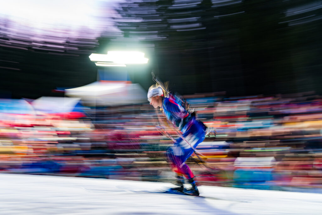 Nejlepší biatlonisté světa ve Vysočina Areně na světovém poháru v biatlonu 2025, Nové Město na Moravě, 6.-9. března, Nové Město na Moravě, Žďársko.
U23 – série Autor: Léa Decroix; 18 let