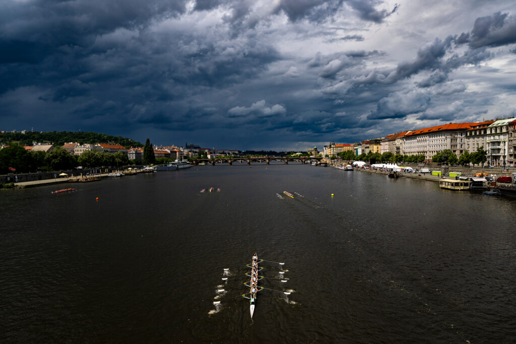 112. ročník ČEZ Primátorek, veslařského závodu, 6. června 2025, Praha. Univerzitní osmy.